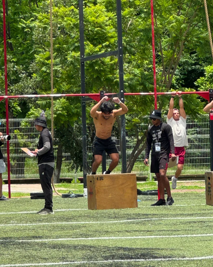 Rich Rodha en competencia